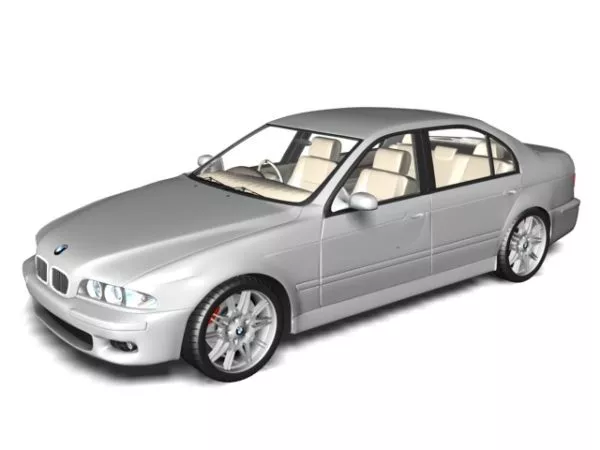 Bmw 3 Series 4-door Saloon 3d model Bmw 3 Series 4-door Saloon 3d model