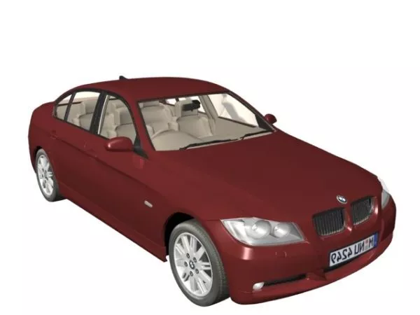 Bmw 3 Compact Executive Car 3d model Bmw 3 Compact Executive Car 3d model