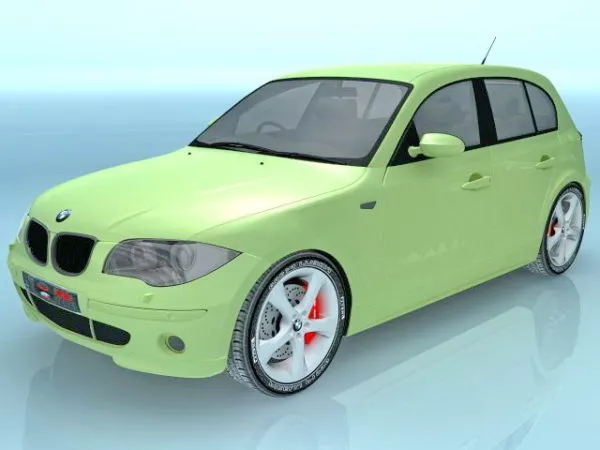 Bmw E38 Sedan 3d model