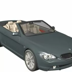 Bmw 645ci Convertible 3d model