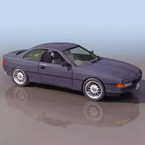 Bmw 8 Series Grand Tourer 3d model