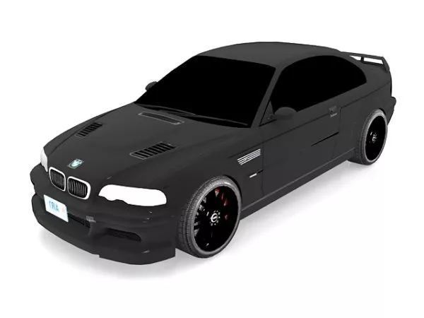 Bmw F1 Racing Car 3d model