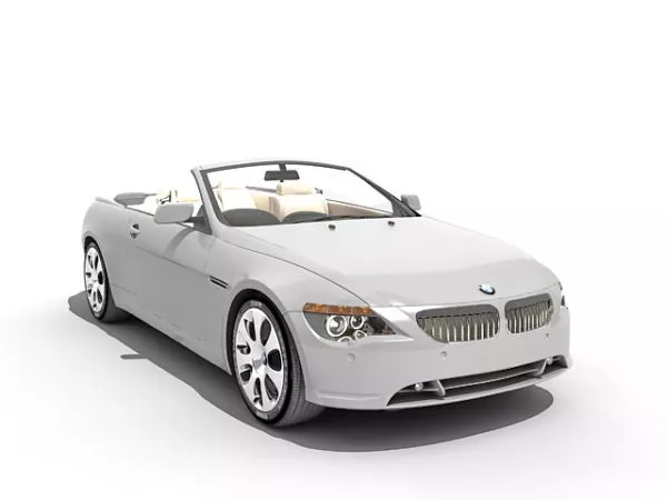 Bmw M6 Convertible 3d model Bmw M6 Convertible 3d model