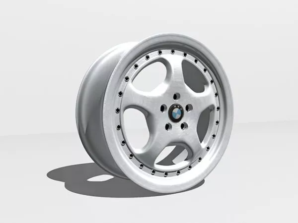 Wheel Rim Tire 3d model