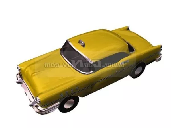 Buick Taxi 3d model Buick Taxi 3d model