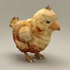 Baby Chicken Animal 3d model