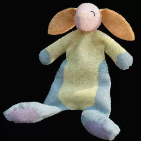 Baby Plush Toy Rabbit 3d model