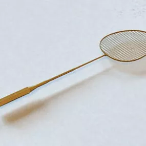 Badminton Racket 3d model