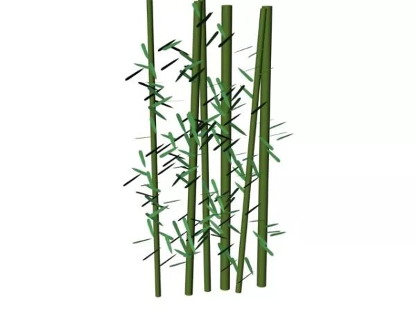 Bamboo Pole 3d model Bamboo Pole 3d model