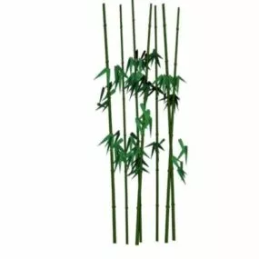 Bamboo Trees 3d model