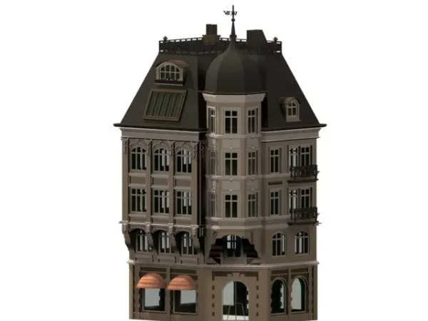 Bankhaus Towering Building 3d model Bankhaus Towering Building 3d model