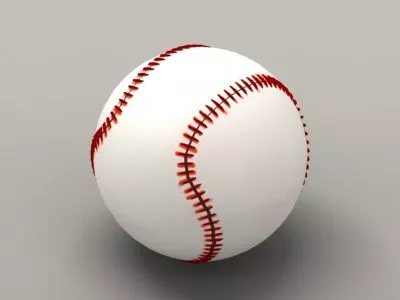 Black Sport Ball 3d model