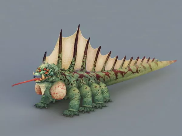 Cerberus Legendary Creature 3d model
