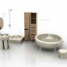 Bathroom Furniture Vanity Unit 3d model
