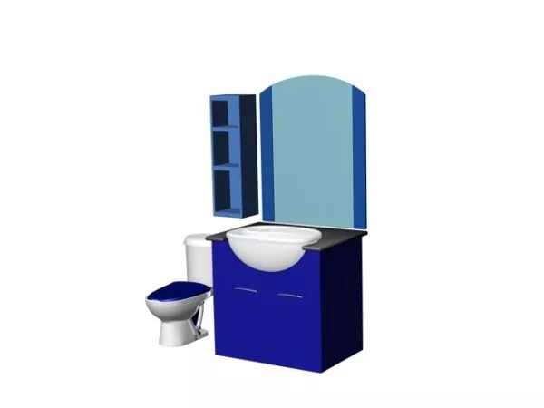 Standalone Bidet 3d model