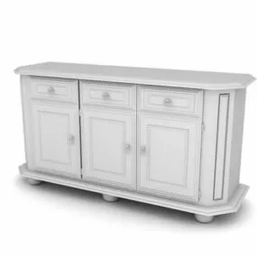 Bathroom Wall Cabinet Furniture 3d model