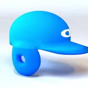 Batting Helmet 3d model
