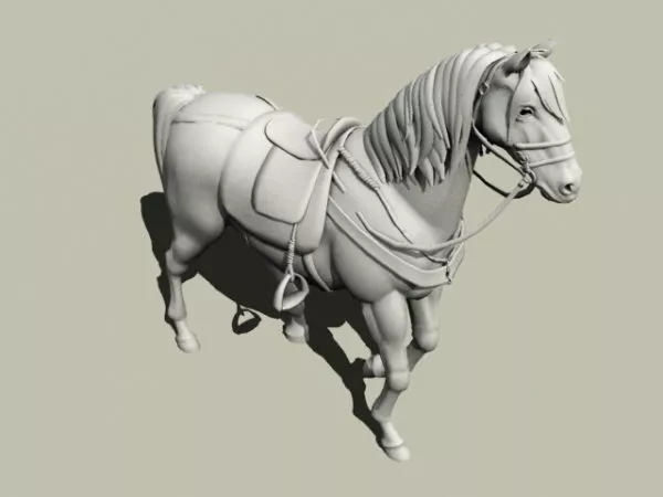 Battle Steed Rig 3d model Battle Steed Rig 3d model
