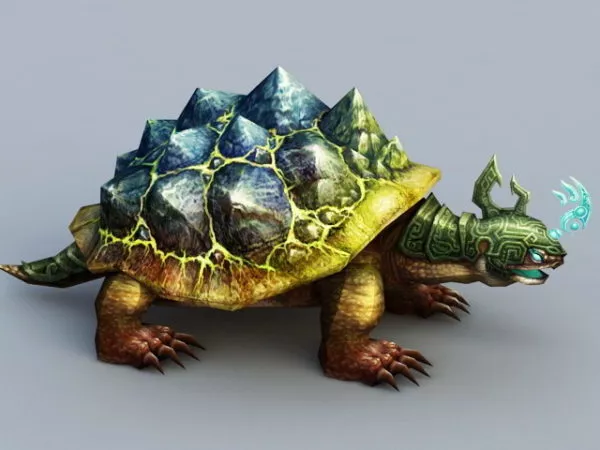 Battle Turtle 3d model Battle Turtle 3d model