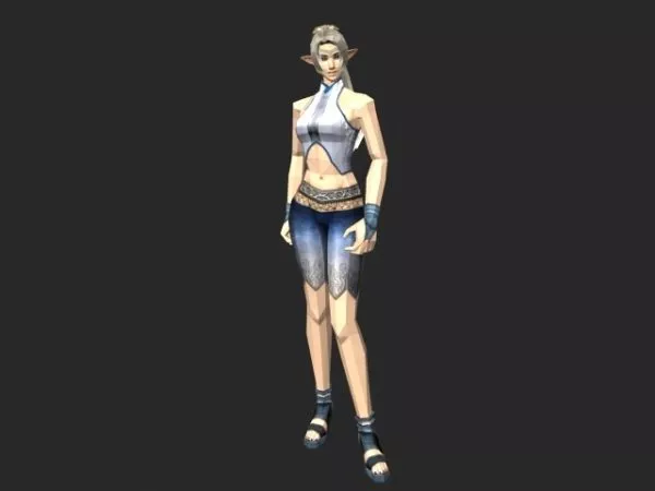 Character Beautiful Cg Girl 3d model Character Beautiful Cg Girl 3d model