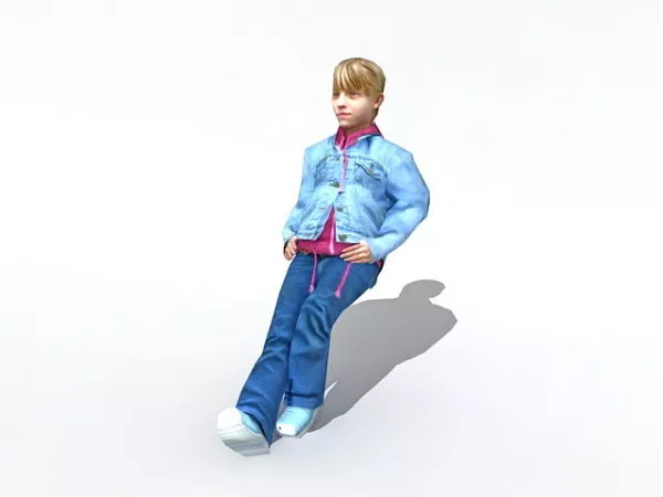 Beautiful Teen Girl 3d model Beautiful Teen Girl 3d model