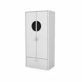 Bedroom Clothes Wardrobe Furniture 3d model