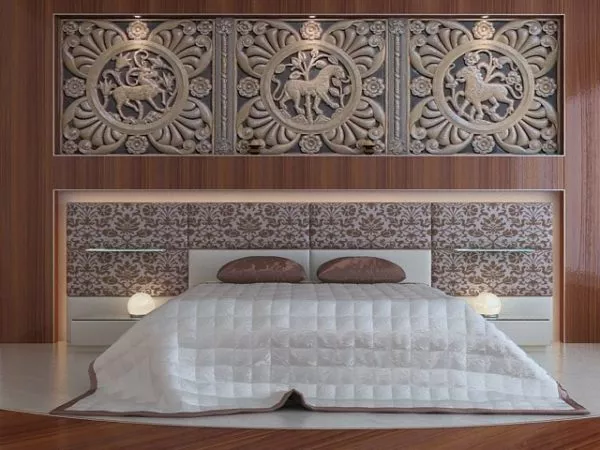 Bedroom Classic Bed Decoration 3d model Bedroom Classic Bed Decoration 3d model