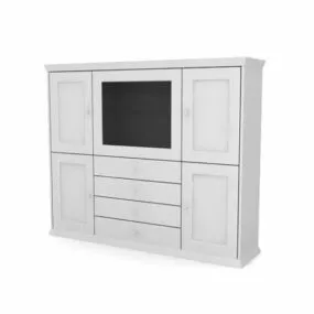 Furniture Bedroom Wardrobe 3d model