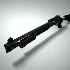 Benelli M4 Super 90 3d model