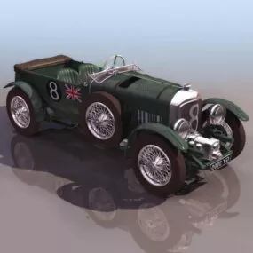 Bentley 8 Litre Luxury Car 3d model