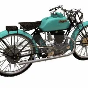 Bianchi Es250 Motorcycle 3d model