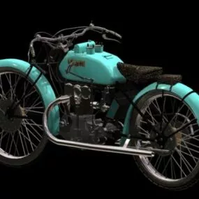 Bianchi Motorcycle 3d model