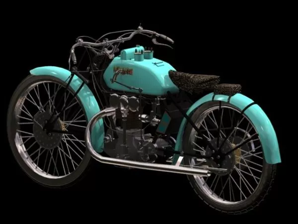 Bianchi Motorcycle 3d model Bianchi Motorcycle 3d model