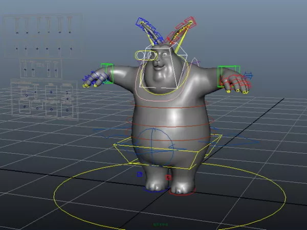 Big Buck Bunny Character 3d model Big Buck Bunny Character 3d model
