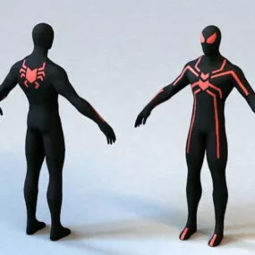 Big Time Spider-man 3d model