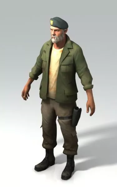 Bill – Vietnam Veteran 3d model Bill – Vietnam Veteran 3d model