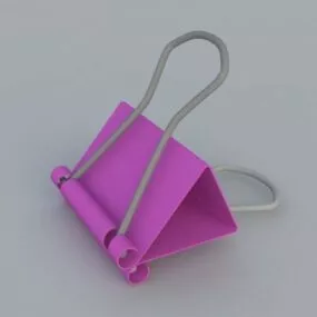 Binder Clip 3d model