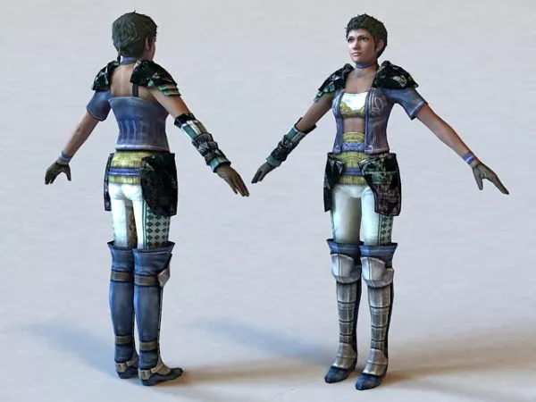 Skeleton Warrior 3d model