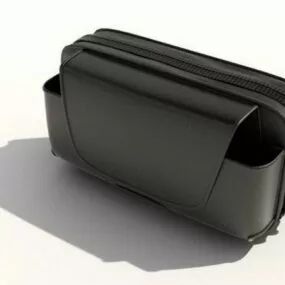 Black Cell Phone Holster 3d model