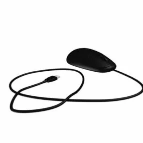 Black Computer Mouse 3d model