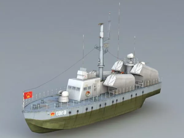 Weapon Missile Pack 3d model