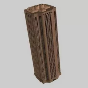 Block Of Flats 3d model