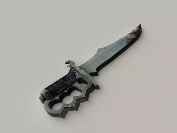 Ninja Throwing Knife 3d model