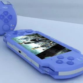 Blue Psp 3d model