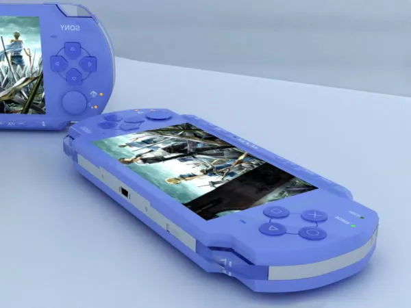 Sony Psp 3000 Game Console 3d model