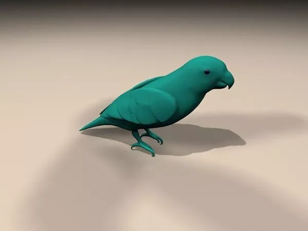 Rainbow Lorikeet V1 3d model