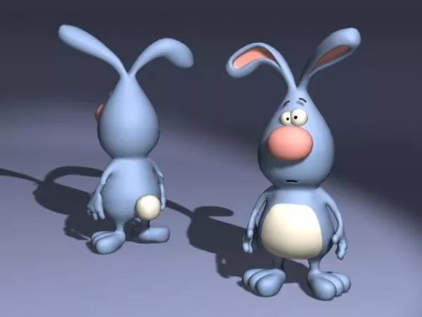 Wild Rabbit 3d model