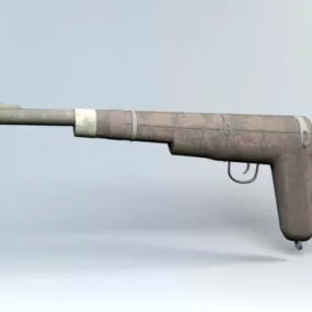 Blunderbuss Pistol 3d model