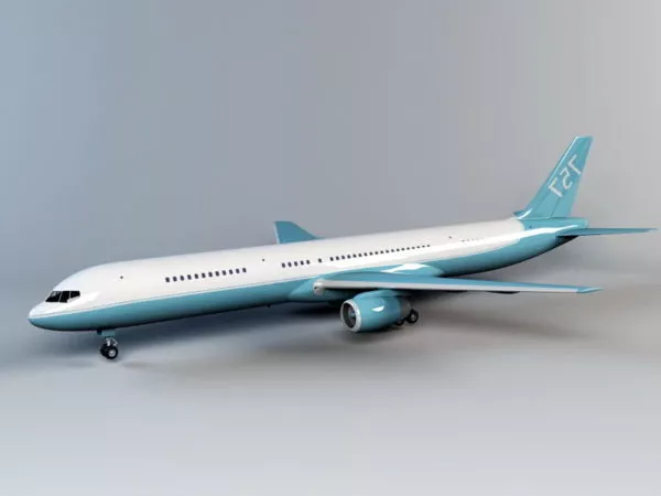 Airbus A340 Plane 3d model