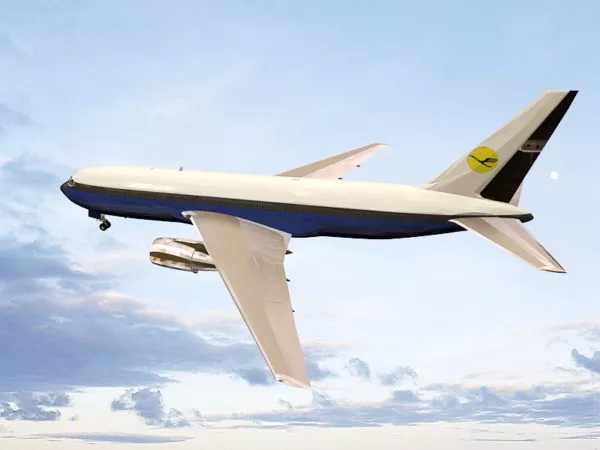 Boeing 767 Jet Airliner 3d model Boeing 767 Jet Airliner 3d model